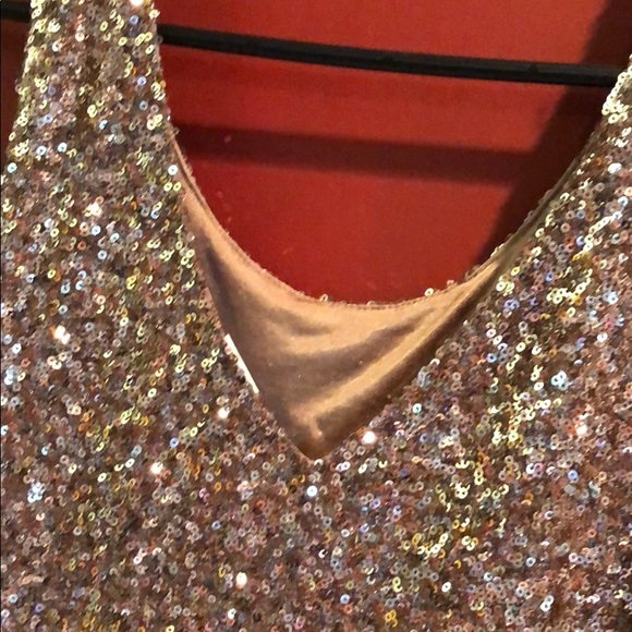 Villa high-low sparkle dress - Picture 4 of 4